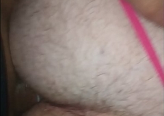 Gay Chunky Bottom Getting Topped By A Sexy Latina Shemale