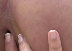 Ass fingering tranny cumshots in her mouth later on self sucking