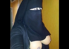 bitch muslima in niqab