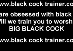 Smarting my lady-man ass with your big black cock