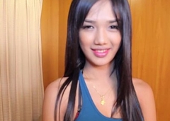 Ladyboy looker doggystyled in tight ass