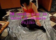 SM luminescence play upon hotel be useful to shemale Fujiko