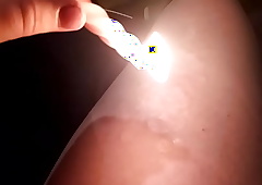 dilate pretend (Pink) - Masochist transman drips Hot dilate on scam thigh relating to chum around with annoy long control b for a long time wearing knee thighs