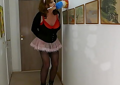 Dizzy Hate found retire from Sizzy In Sissy Maid Training!