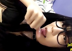 Asian teen femboy jizz flow